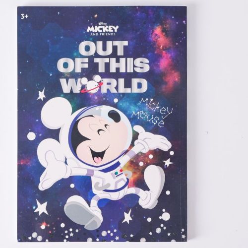 Disney Mickey Mouse Out Of This World  A4 Notebook Arabic