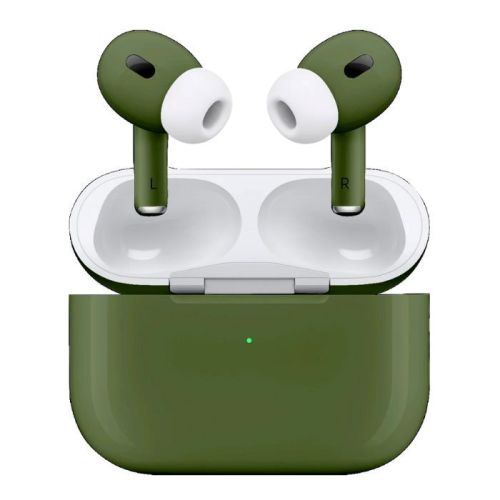 Merlin Craft Apple Airpods Pro Gen 2C, Green Glossy