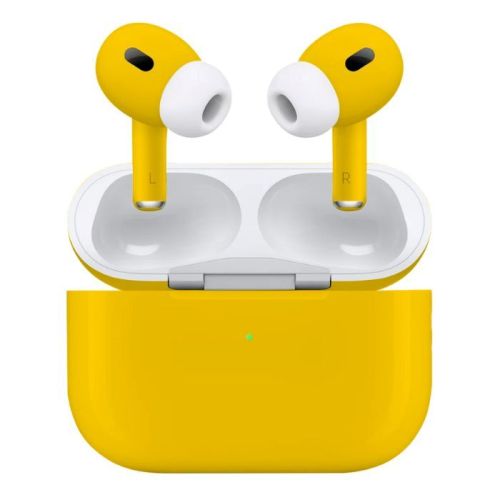 Merlin Craft Apple Airpods Pro Gen 2C, Yellow Glossy