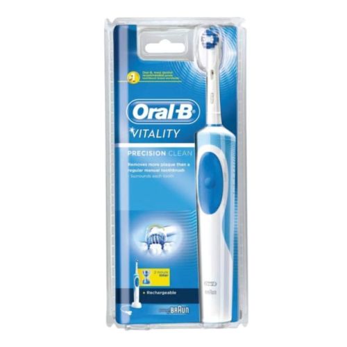 Braun Oral B Vitality Precision Clean Clam Shell Rechargeable Electric Toothbrush - D12513 PC 