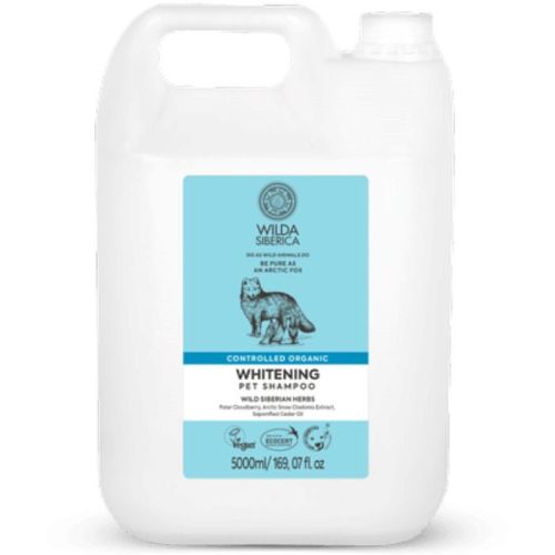 Wilda Siberica Controlled Organic Whitening Pet Shampoo, 5L