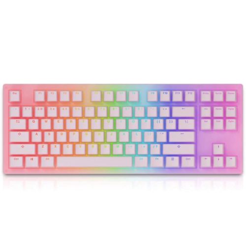 AKKO 3087 Sakura Jelly RGB Mechanical Keyboard – Gateron Yellow