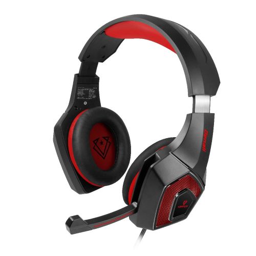 Vertux Denali High Fidelity Surround Sound Gaming HeadsetFor PS4/PS5/XOne/XSeries/NSwitch/PC Red
