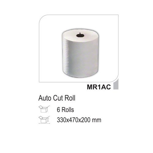Hotpack Paper Maxi Roll Auto Cut 1 Ply - 6 Pieces - MR1AC