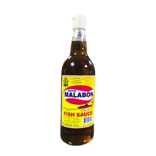Malabon Fish Sauce Patis 750Ml Pack Of 12 (UAE Delivery Only)