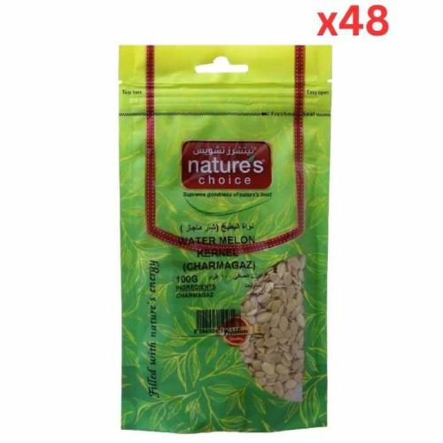 Natures Choice Watermelon Kernel, 100 gm Pack Of 48 (UAE Delivery Only)