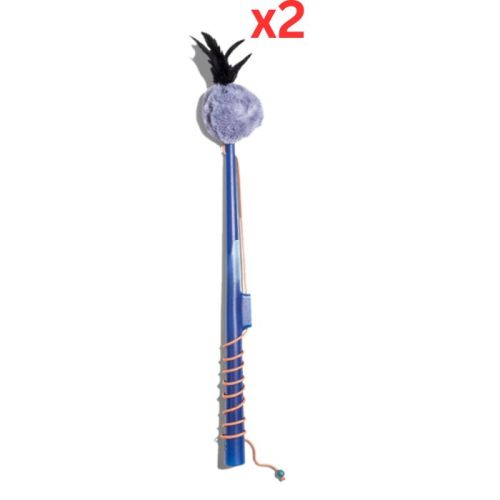 Zee.Cat Jupiter Wand Cat Toy (Pack Of 2)