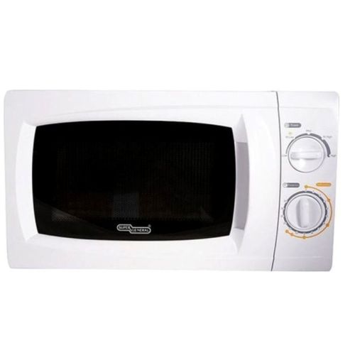 Super General 20 Liters Microwave Oven, White - SGMM921