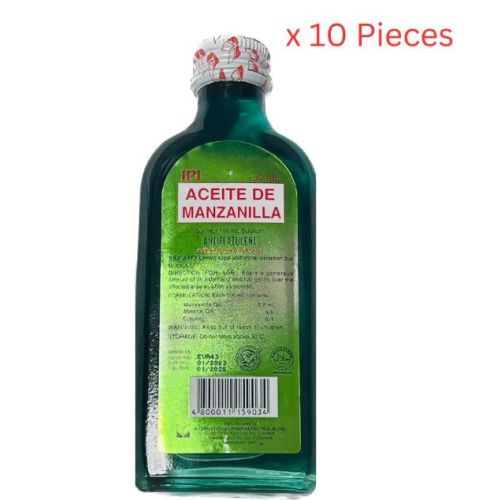 Aceite De Manzanilla 50ml x 10 Pieces