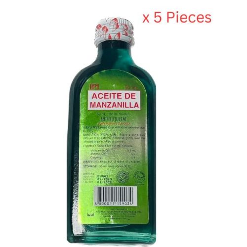 Aceite De Manzanilla 100ml x 5 Pieces