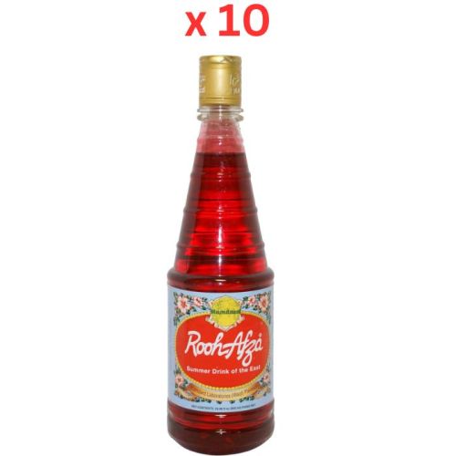 Hamdard Roohafza Rose Syrup 800ml X 10 Pieces