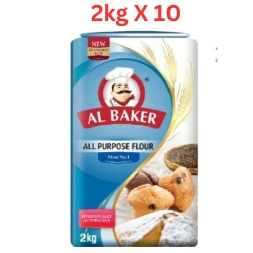 Al Baker All Purpose Flour - 10 x 2 kg