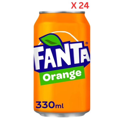 Fanta Orange Can - 24 x 330 ml