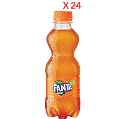 Fanta Orange Pet Bottle - 24 x 250 ml