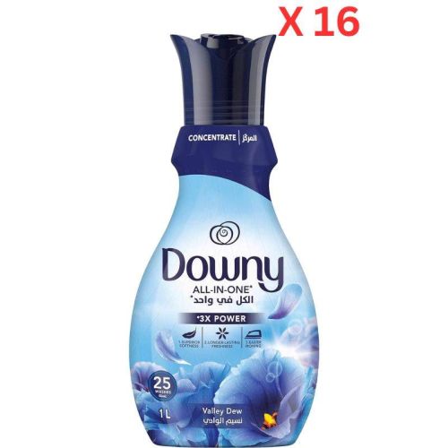 Downy Fabric Softener Valley Dew - 1 Liter x 16