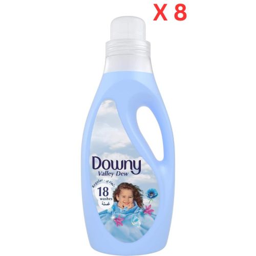 Downy Fabric Softener Valley Dew - 2 Liter x 8