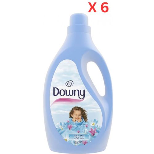 Downy Fabric Softener Valley Dew - 3 Liter x 6