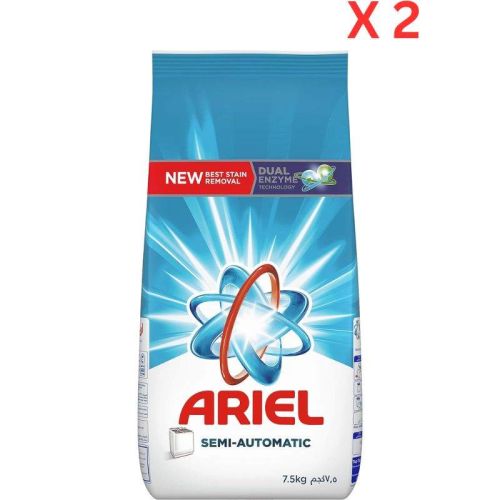 Ariel Laundry Powder Detergent Original Scent - 7 kg x 2