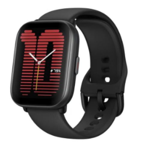 Amazfit Active Smart Watch With Ai Fitness Exercise Coach Midnight Black 