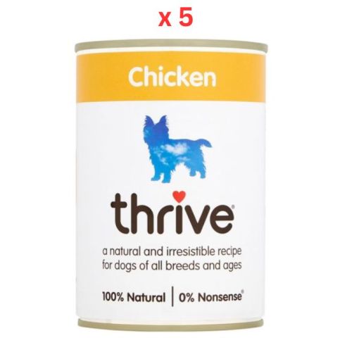 Thrive Complete Dog Chicken Wet Food-400gm (Pack Of 5)