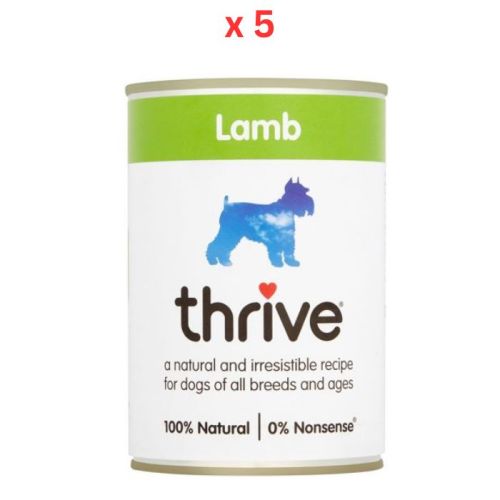 Thrive Complete Dog Lamb Wet Food-400gm (Pack Of 5)