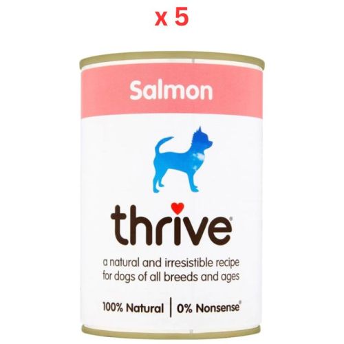 Thrive Complete Dog Salmon Wet Food-375gm (Pack Of 5)