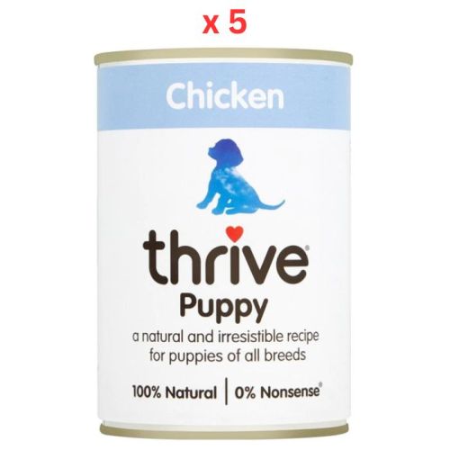 Thrive Complete Dog Puppy Chicken Wet Food-400gm (Pack Of 5)