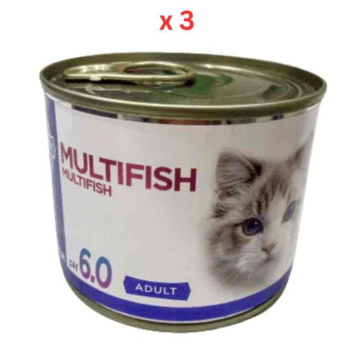 Bungener Multifish Cat Wet Food 200g (Pack Of 3)