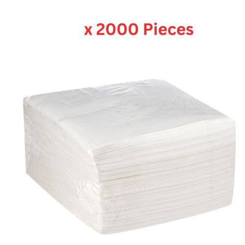 Hotpack  Soft N Cool Paper Folded Dinner Napkin 33 X 33 Cm 2000 Pieces - NAPKIN3333