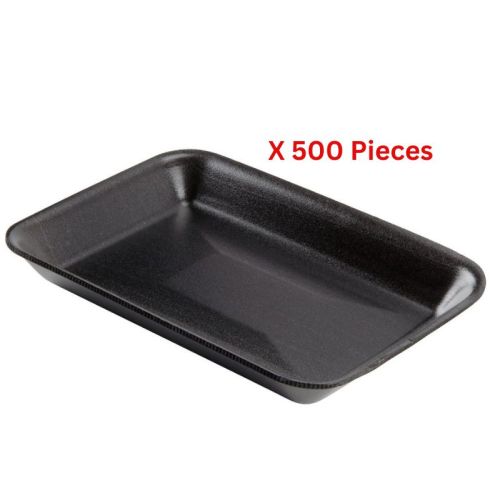 Hotpack Foam Trays Black - 500 pieces - 13MB