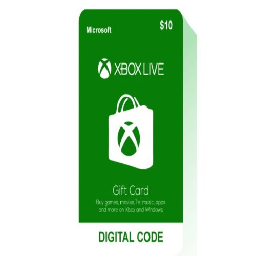 Xbox Live $10 USD - Instant E-Mail Delivery