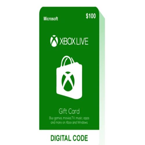 Xbox Live $100 USD - Instant E-Mail Delivery