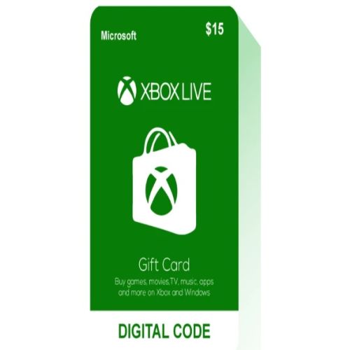 Xbox Live $15 USD - Instant E-Mail Delivery