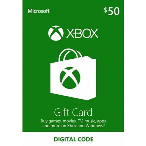 Xbox Live $50 USD - Instant E-Mail Delivery