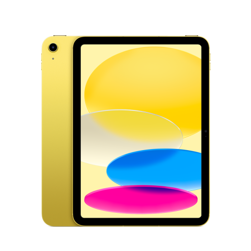 Apple iPad 10th Generation, 10.9 inch (2022), 64GB, Wi-Fi, Yellow