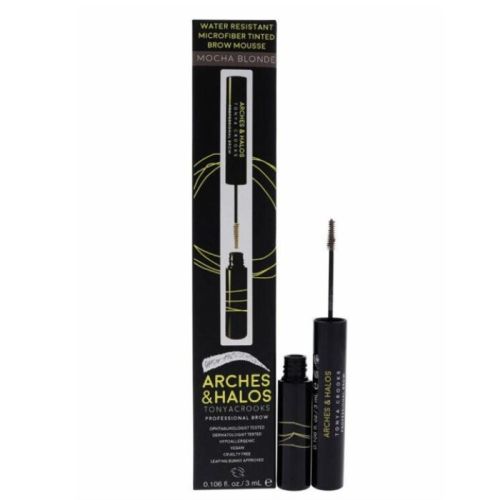 Arches And Halos Water Resistant Microfiber Tinted Mocha Blonde 3ml Eyebrow Mousse