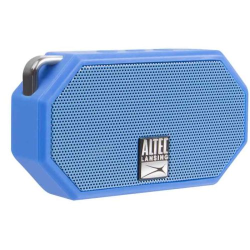 Altec Lansing Mini H2O 3 Rugged Portable Waterproof Bluetooth Speaker Blue - IMW258N-Blue