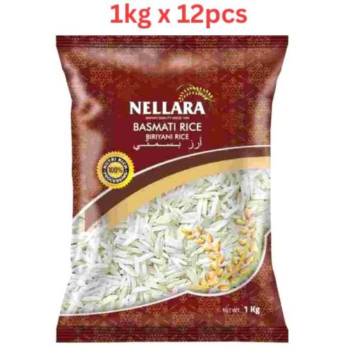 Nellara Basmathi Rice (Biriyani) 1kg (Pack of 12) 