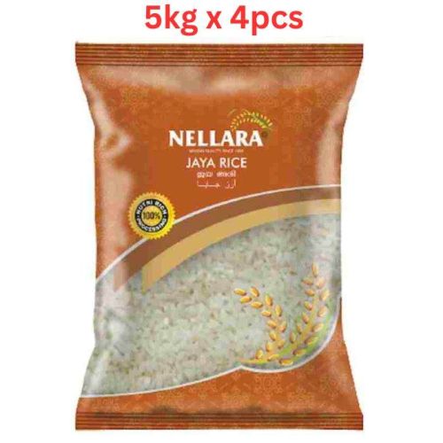 Nellara Jaya Boiled Rice 5kg (Pack of 4)