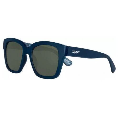 Zippo OB92-03 Square Shape Sunglasses For Unisex, 43 mm Size, Blue - 267000589
