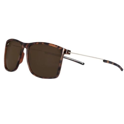 Zippo OB95-01 Square Shape Sunglasses For Unisex, 58 mm Size, Brown, Camio - 267000596
