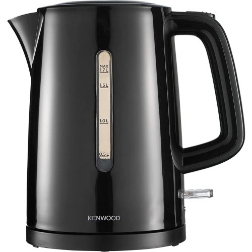 Kenwood Kettle 1.7L Cordless Electric Kettle 2200W with Auto Shut-Off & Removable Mesh Filter ZJP00.000BK Black