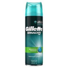 Gillette Mach 3 Gel For Sensitive Skin 195 Ml