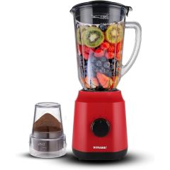 SONASHI 2 in 1 Blender, 2 Speed, 650W Countertop Blender Mixer with Overheat Protection - SB-154N
