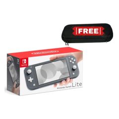 Nintendo Switch Lite, Grey (Storage Case Free)