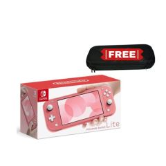 Nintendo Switch Lite Pink (Storage Case Free)