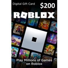 Roblox Card $200 (Instant E-Mail Delivery)