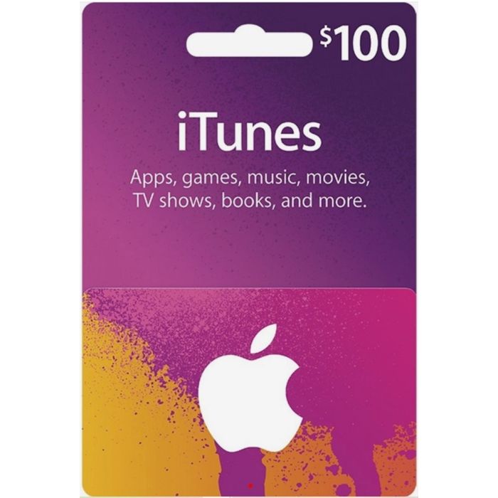 Buy 100 USA Apple iTunes Gift Card Instant E mail Delivery