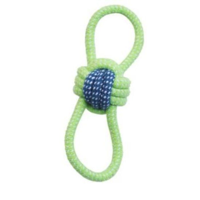 Dog rope shop toy with ball