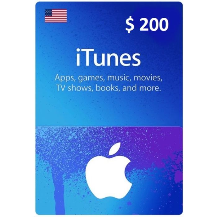 $200 Apple Gift Card (Email Delivery)